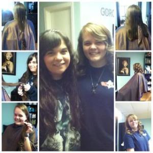 Donated 12 inches to locks of love